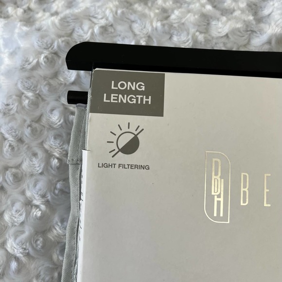 BETHANY HOTEL GROMET CURTAINS SET 108" LONG LIGHT FILTERING - Picture 5 of 7